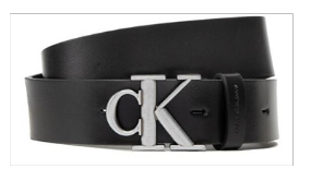 Cintura unisex con chiusura CK